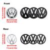SVLHP1 For Volkswagen Polo 2011 2012 2013 6R0853600A ABS VW Car Front Logo Grille Badge Trunk Emblem Decoration Replacement Accessories