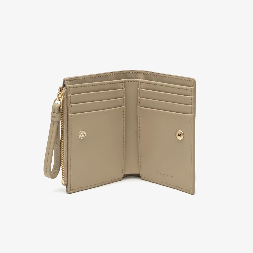 [lacoste] Women's CrocoDEL Bi-fold Wallet NF5121E56GC87