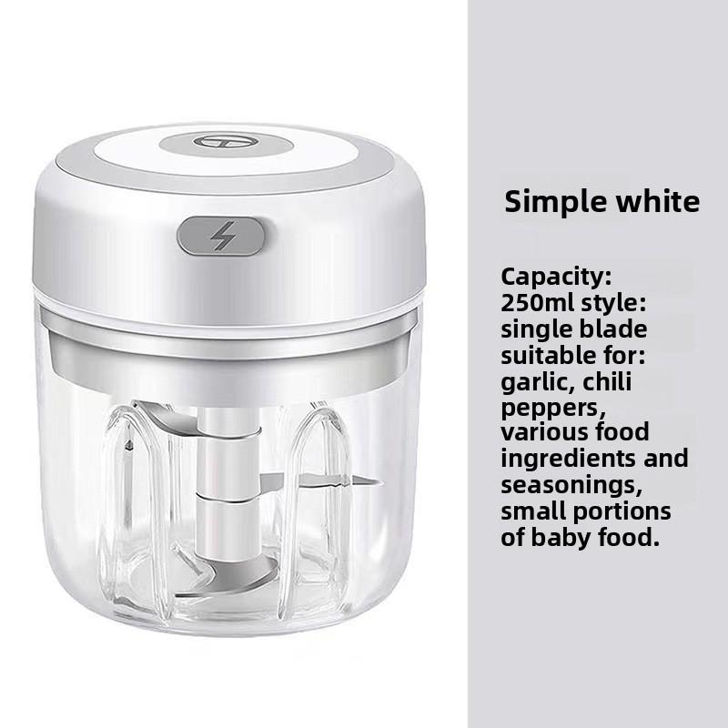 Mini Electric Garlic Masher, Wireless Electric Garlic Beater, Garlic Puller, Garlic Puree, Garlic Press Machine, Household Garlic Masher