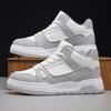 New Men's Classic Four Seasons Fashion Middle Top Skateboarding Shoes Comfortable Soft Sole Sneakers