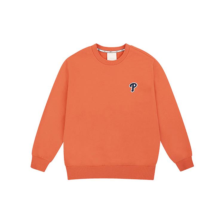 New MLB Sweatshirts Unisex Orange 31MT04011-10O