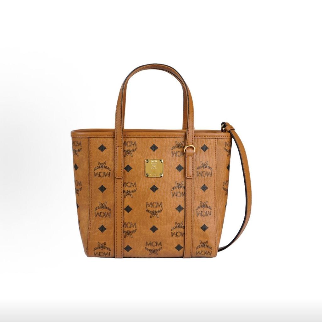[Pre-Owned] Toni Classic Monogram Print Tote Crossbody Shopping Bag - Unused #5TPX7R