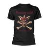 Running Wild 'Under Jolly Roger Crossbones' T Shirt - NEW