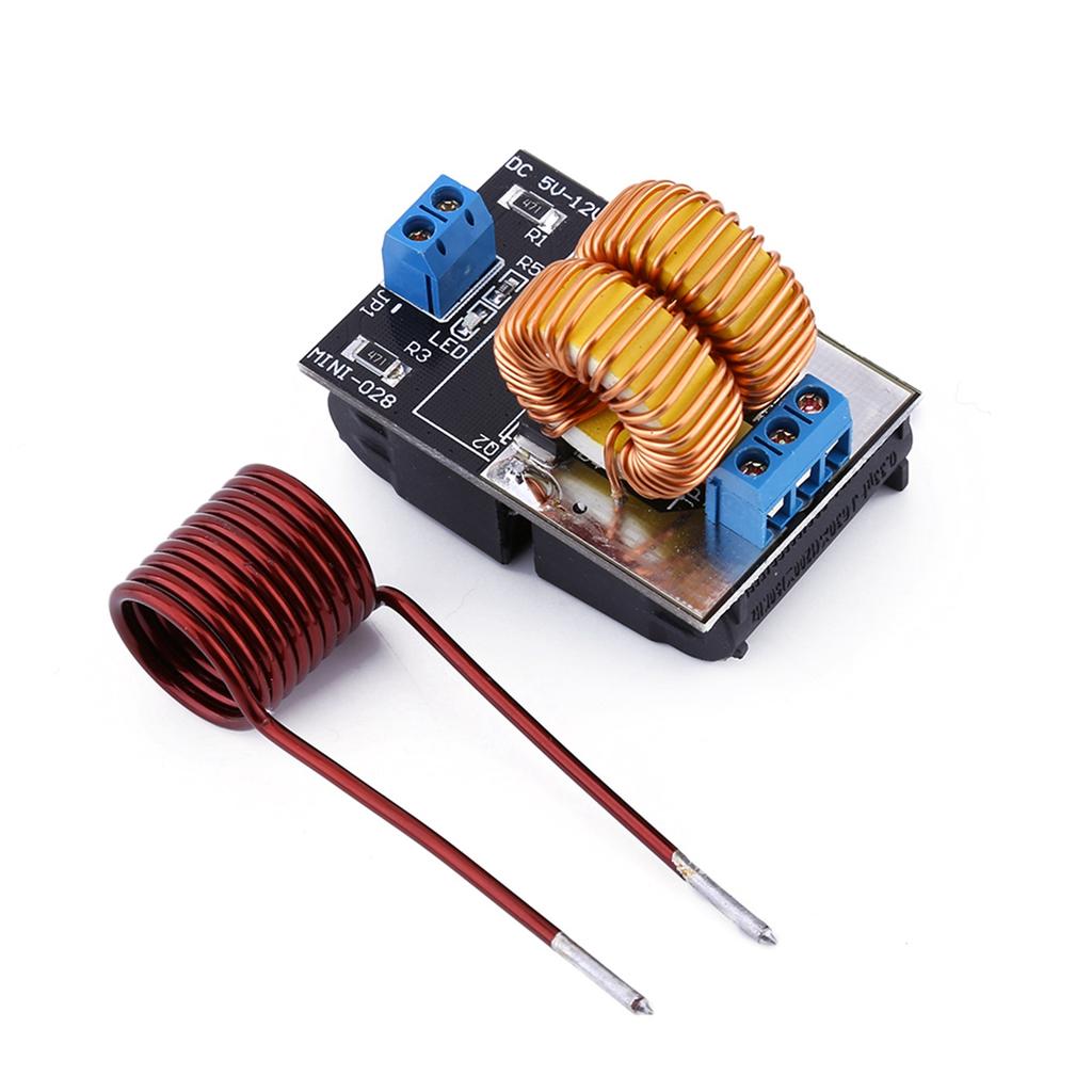 5v 12v ZVS Induction Heating Power Supply Module  Jacob\'s Ladder with Coil