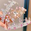 Princess Birthday Crown Headband for Girls – High-end Hair Accessories & Clip