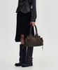 Kimzisu Ruched Belt Tote Bag _ Brown