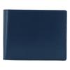 Helena Men's 0853 Sincero Leather Bifold Wallet (Mini) [05] NavyWine