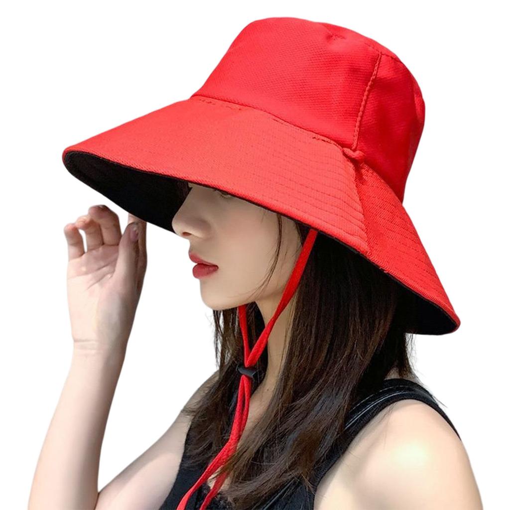 New Korean Women Men Bucket Hat Anti-uv Beach Sun Hat Summer Sunscreen Panama Hat Outdoor Foldable Portable Fisherman Cap