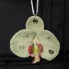 Sweet Exquisite Phalaenopsis Orchid Keychain Creative Simulation Flower Pendant Fashion Backpack Hangings Decor Accessories Gift