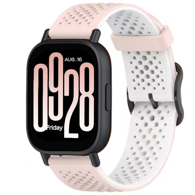 20mm 22mm Silikonarmband für Redmi Watch 5 Active/Lite Sport Smartwatch Atmungsaktives Ersatzarmband für Redmi Watch 5 Lite