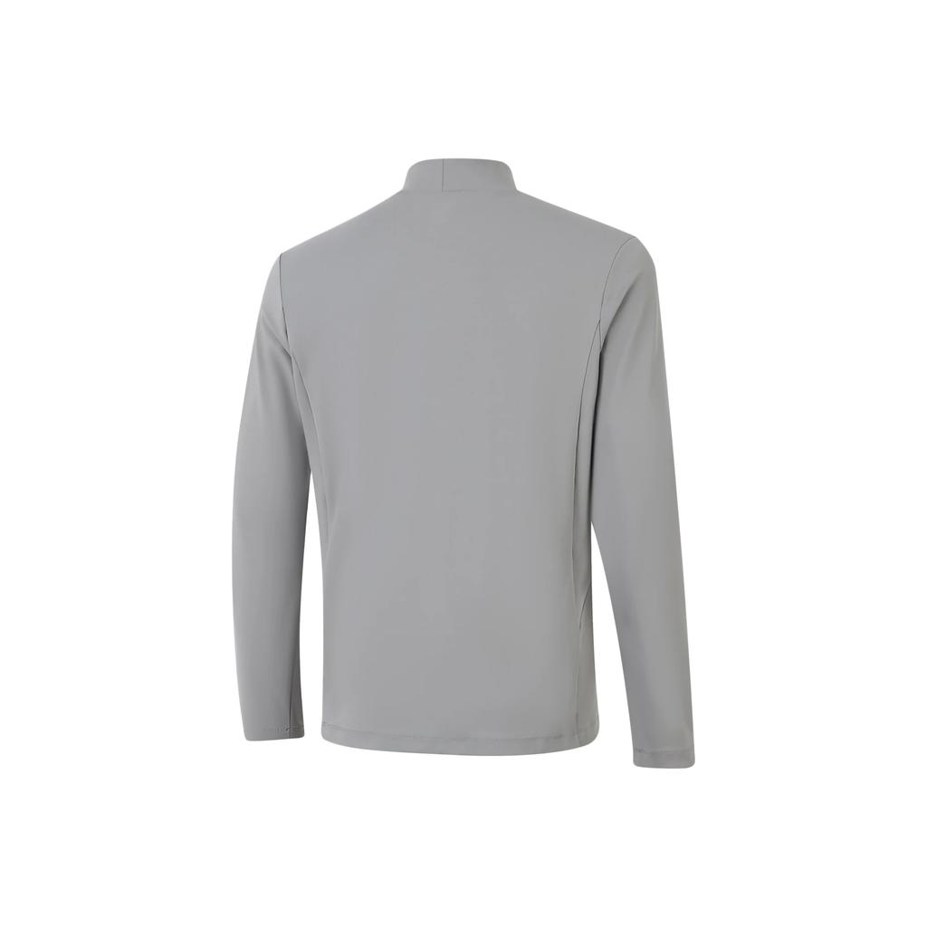 Lining Group Purchase Series Stand Collar Pullover Solid Color Comfortable Versatile Casual Simple Sports Long Sleeve T-Shirt Men T-Shirt ATLV349-4