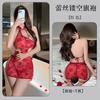  Erotic underwear, retro pan cheongsam, temptation, slit see-through, sexy suit