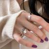 Design Chic Natural Meteor Tail Ring For Women Delicate Adjustable Copper Fashion Jewelry