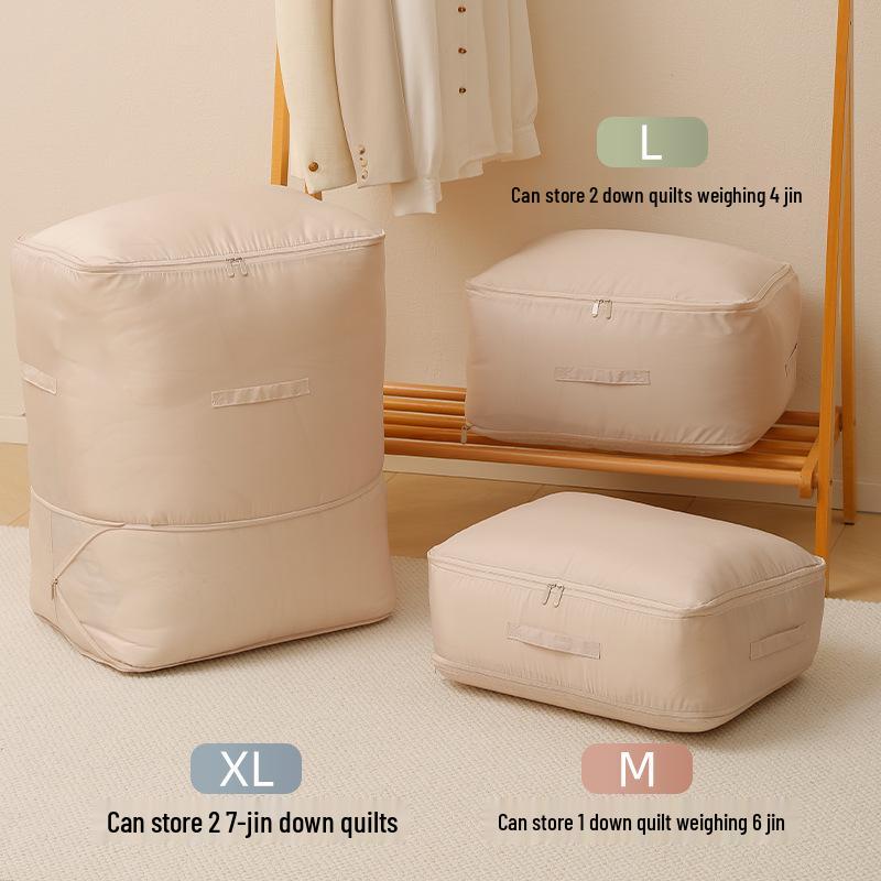 Anqin Large Capacity Silk Duvet Storage & Compression Handbag