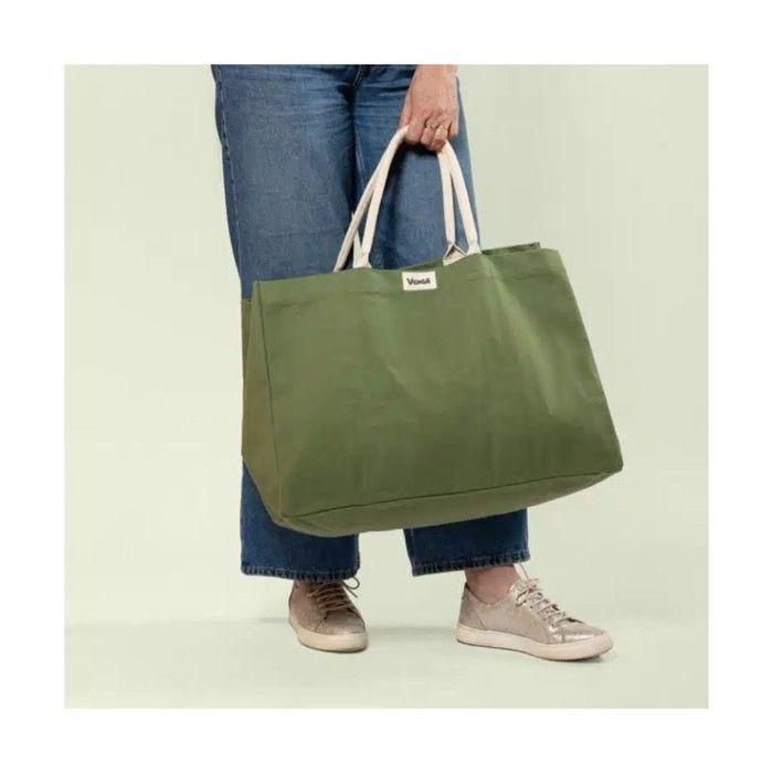 Stor toteväska - Grön