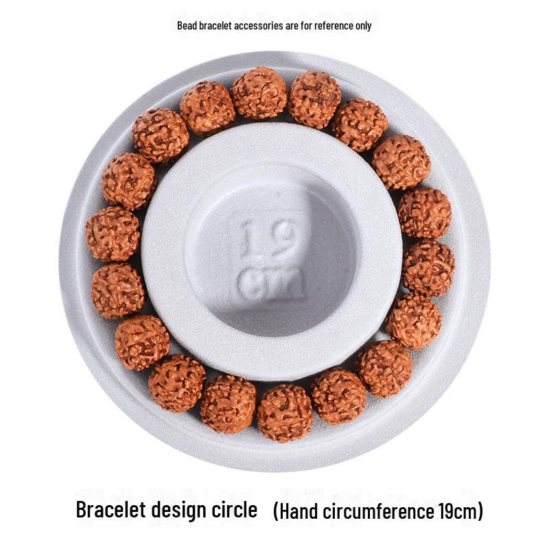 Sortierte Beflockte Schmuck-Präsentations- und Design-Tabletts für DIY-Armbänder und Halsketten