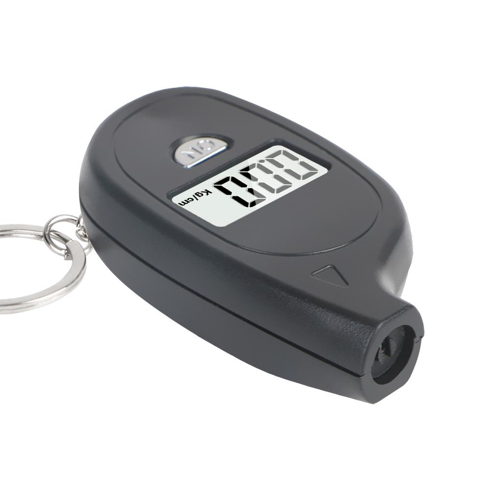 0-150Psi/10Bar Motorrad Reifendruckmessgerät Mit Schlüsselanhänger Digital Meter Diagnosewerkzeug Dirt Bike Auto Reifen Tester Zubehör