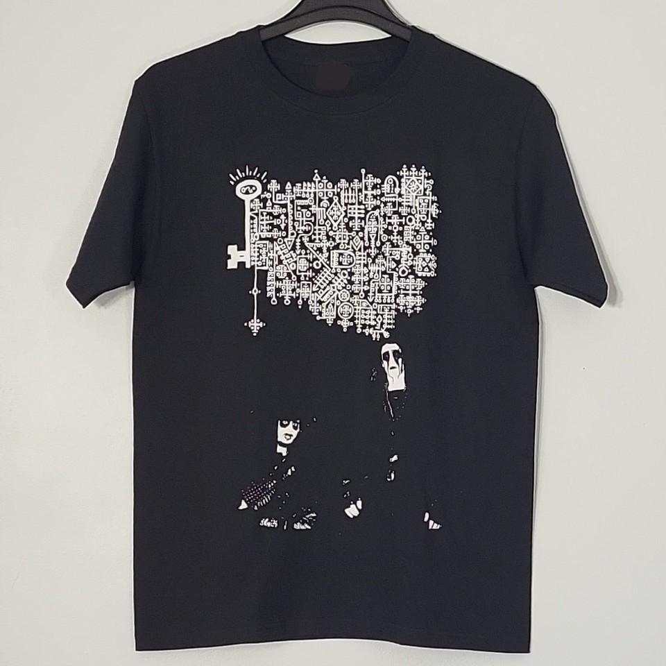 

KEYS TO THE ASTRAL GATES AND MYSTIC DOORS T-Shirt M MEDIUM Black Mens Band Logo Unisex T-Shirt L