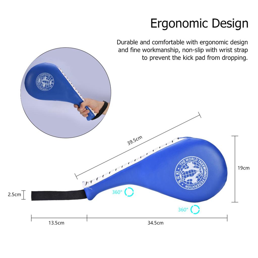 Taekwondo Double Kick Train Strike Pad Target Tae Kwon Do Karate Kickboxing