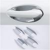 ABS Chrome Door Handle Bowl Cup Lid Cover Trim For 2018-2024 BMW X3 G01 4pcs
