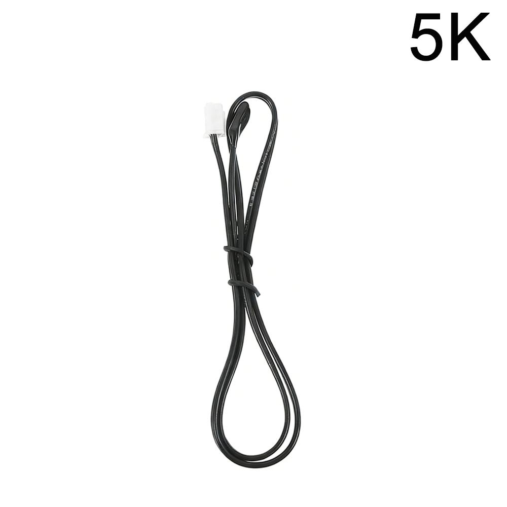 100PCS Universal Air Conditioning Temperature Sensor Rubber Copper Head 5k 10K 15k 20K 25K 50K NTC Temperature Sensor Thermistor