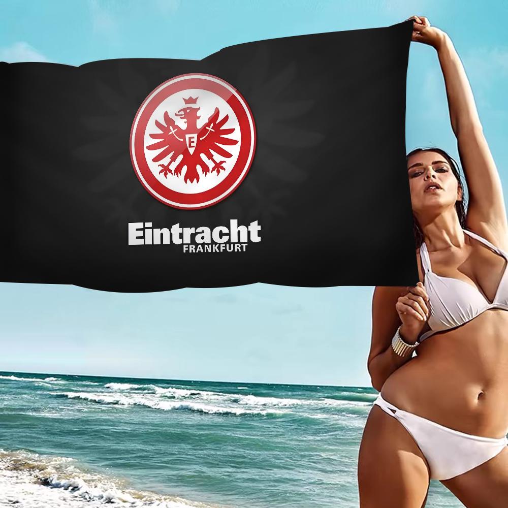 Fotbalový klub E-Eintracht F-Frankfurt Mikrovláknová plážová osuška Absorpční Rychleschnoucí Měkká Jógová Plavecká Rekreační Lezecká osuška