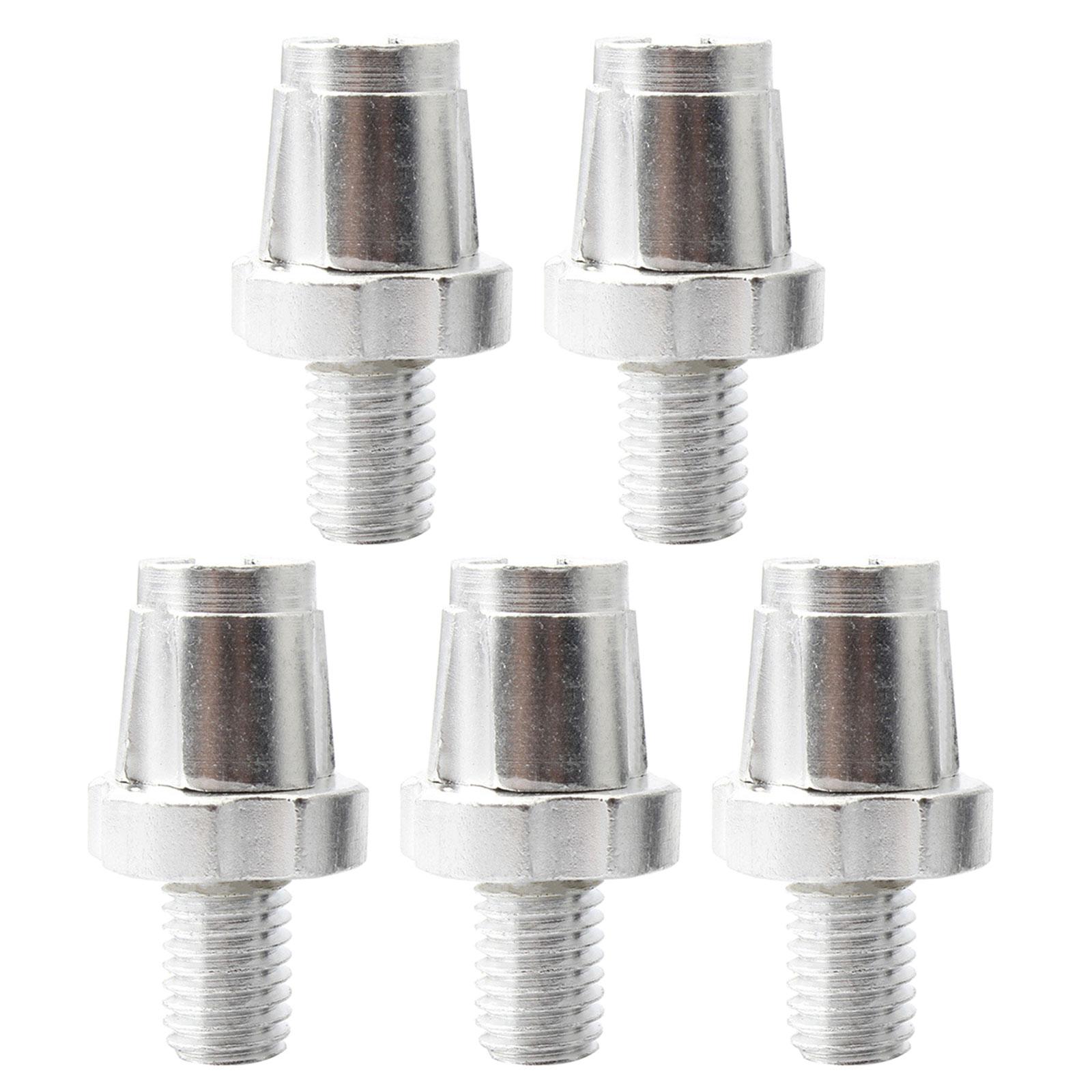 Bike Brake Lever Adjuster Bicycle Brake Lever Adjustment Screws Aluminum-Alloy Bicycle Brake Lever Adjustment Screws серебряный