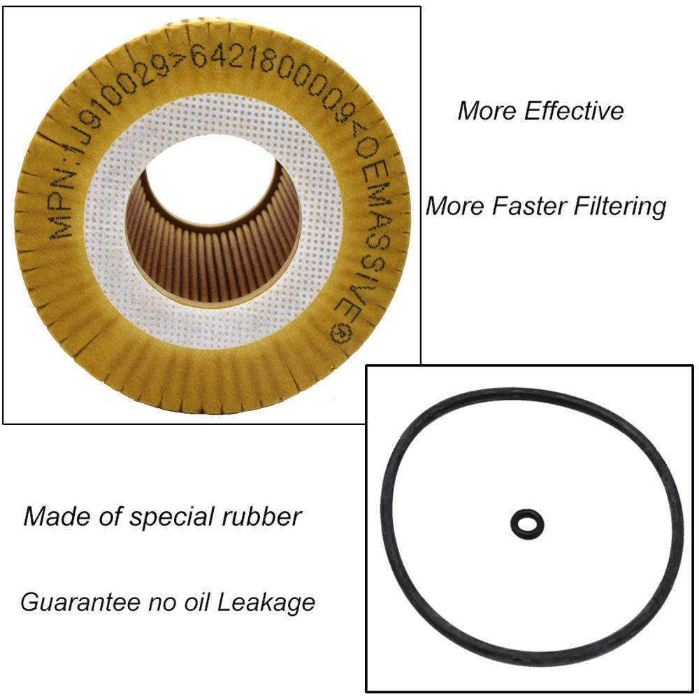 Oil Filter 6421800009 For Jeep Commander Chrysler Mercedes-Benz C CLK CLS E G GL GLE GLK GLS M R S Class Sprinter Vito Viano
