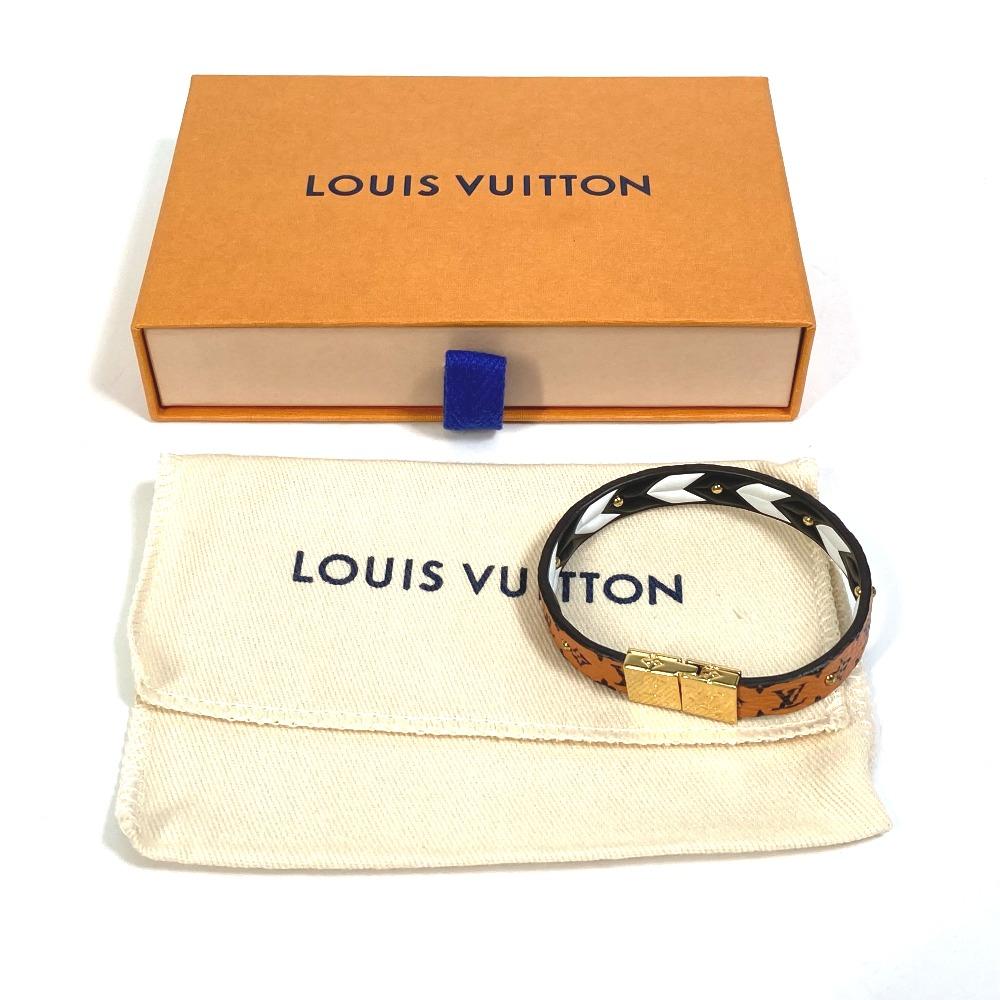 Louis Vuitton M6774F Monogram Bracelet LV Crafty Reversible Accessories Bracelet