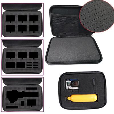 Bag Case DIY Travel Storage Box Collection Foam Portable Shockproof for GoPro Xiaomi SJCAM DJI OSMO EKEN SJCAM Action Camera