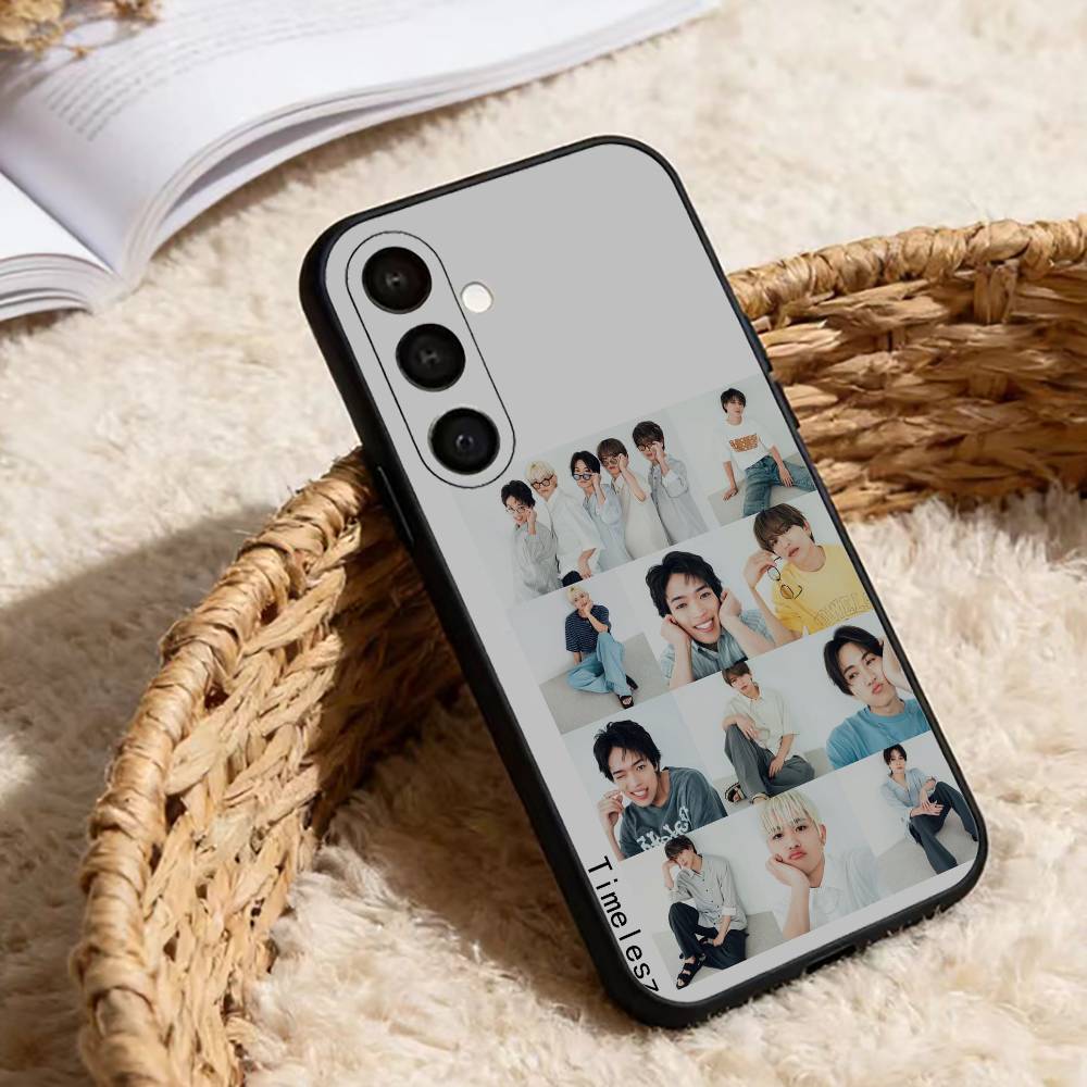 Japanese Idol T-Timelesz Phone Case For Samsung Galaxy A20,21s,22,31,32,52,53,72,73,80,91 Soft Black Shell