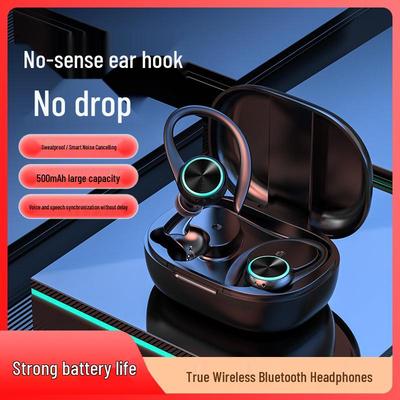 R200 Sports Bluetooth Earbuds: TWS Earhooks with In-ear Design, LED Display, Bluetooth 5.3, Wireless Earphones.