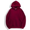 Autumn Winter Casual Thick Hooded Sweatshirts Men Cotton Solid Color Men's Hoodies Sweatshirt