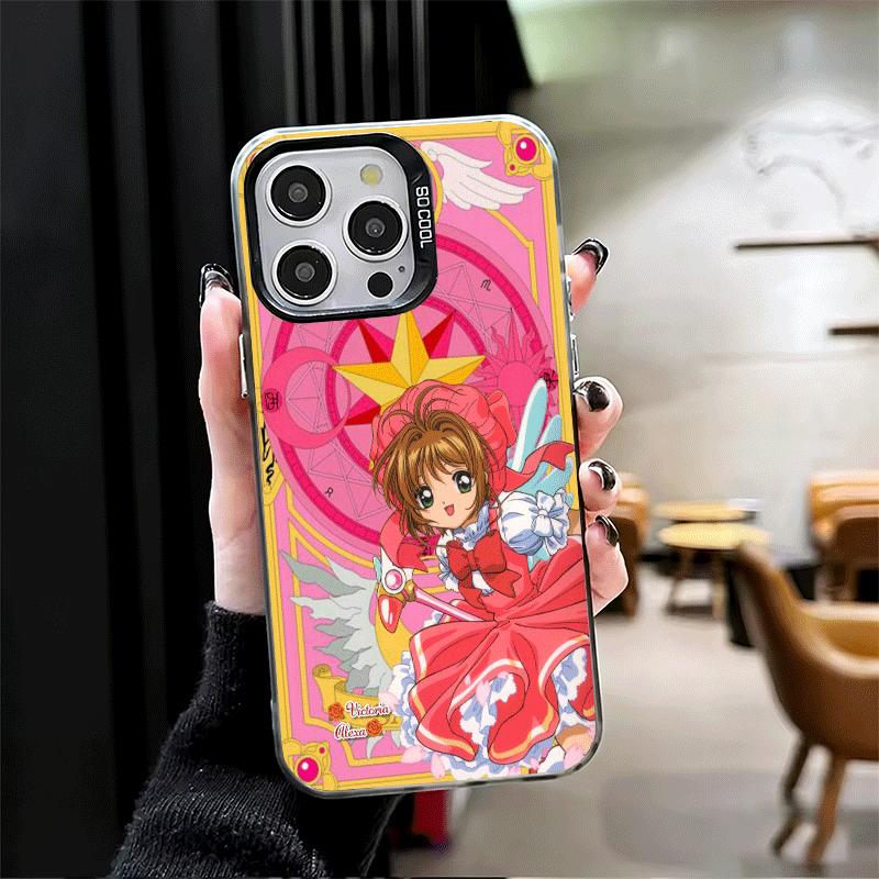 Cardcaptor Sakura Cute Girl Soft Phone Case for iPhone 15 16 17 Pro Max 17Air 16E 14 Plus 13 12 Mini Shockproof Cover Back Shell