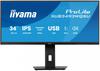 Monitor ProLite 34 Inches XUB3493WQSU-B6 IPS,UWQHD,DP,2xHDMI,HAS,21:9,400cd, 120Hz,1000:1,1ms, USB HUBx4, 2x5W