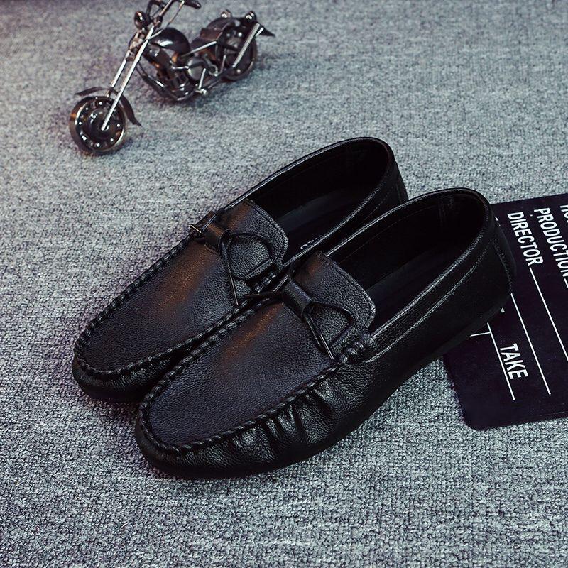 Comfortable and Breathable Men's Casual Leather Shoes, Single Shoes, Le Fu Shoes