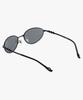 Likkeullou Rc Stainless Steel Epoca Sunglasses Black