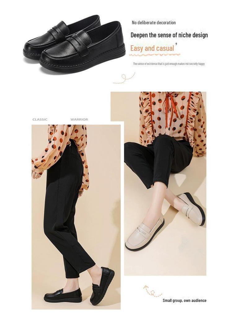 Warrior Damen Sommerschuhe mit weicher Sohle - Bequemes Leder für Mittelalte & Ältere