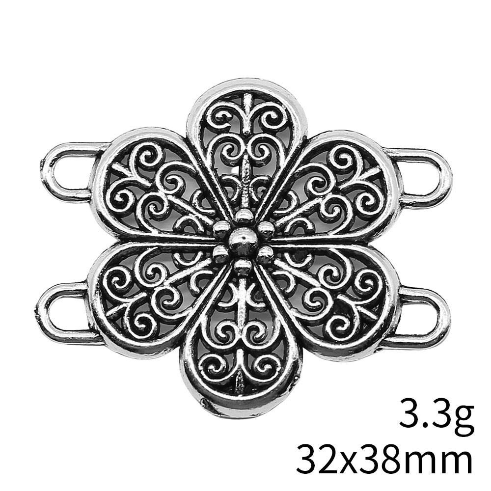 Thanksgiving Day Jewelry Findings And Components Four-Hole Necklace Connector Accessories Parts Cheap Cute Stuff Decorations And Accessories