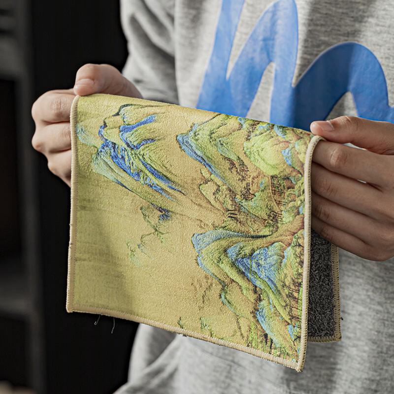 Absorpční utěrka a podložka v čínském stylu (2 balení)