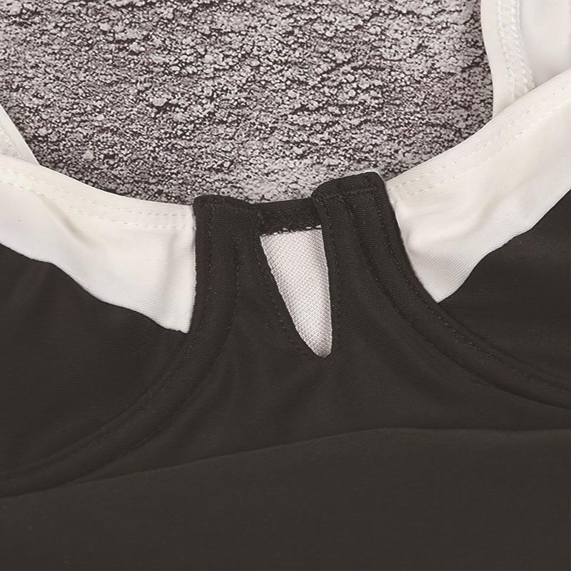 Patchwork Swimsuit  Beachwear Halter Swimsuit