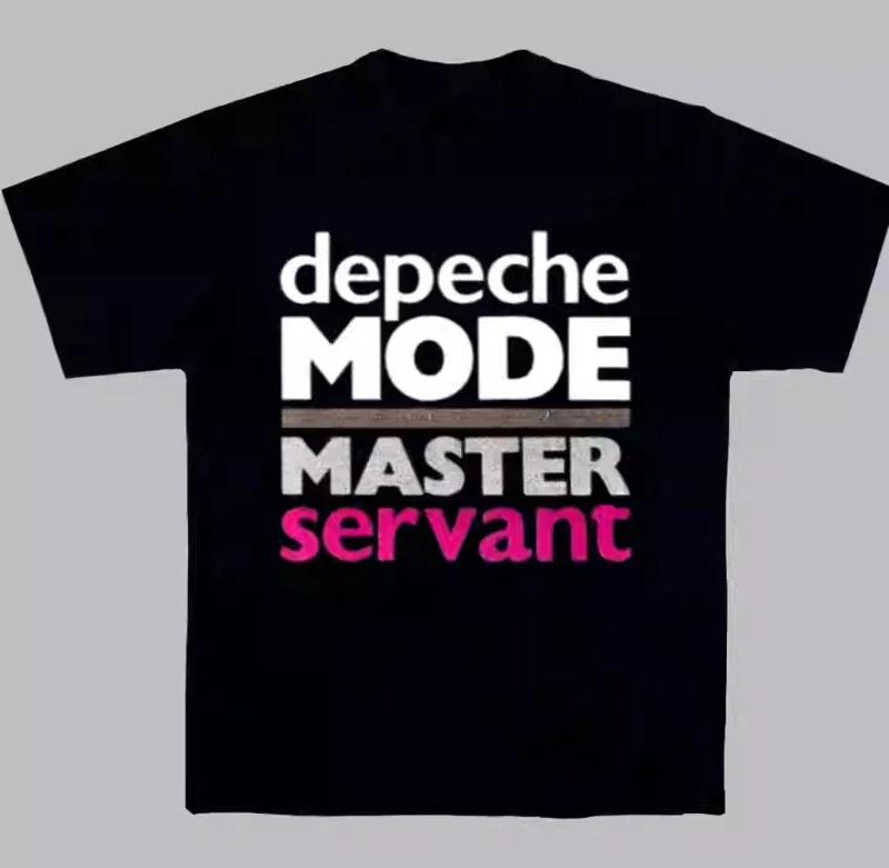 2025 Depeche Mode Rock Short Sleeve Rose Men's and Women's T-shirts Punk American Hip Hop Cotton Tshirts High Quality T-shirt