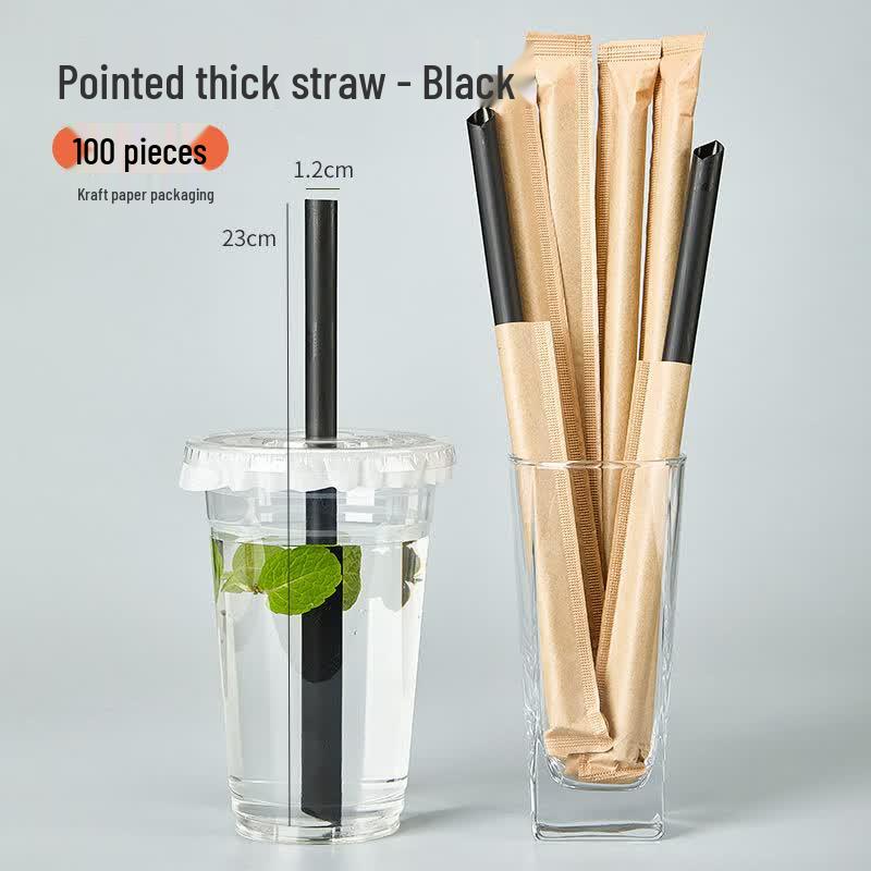 Ruhan Disposable Kraft Paper Straws