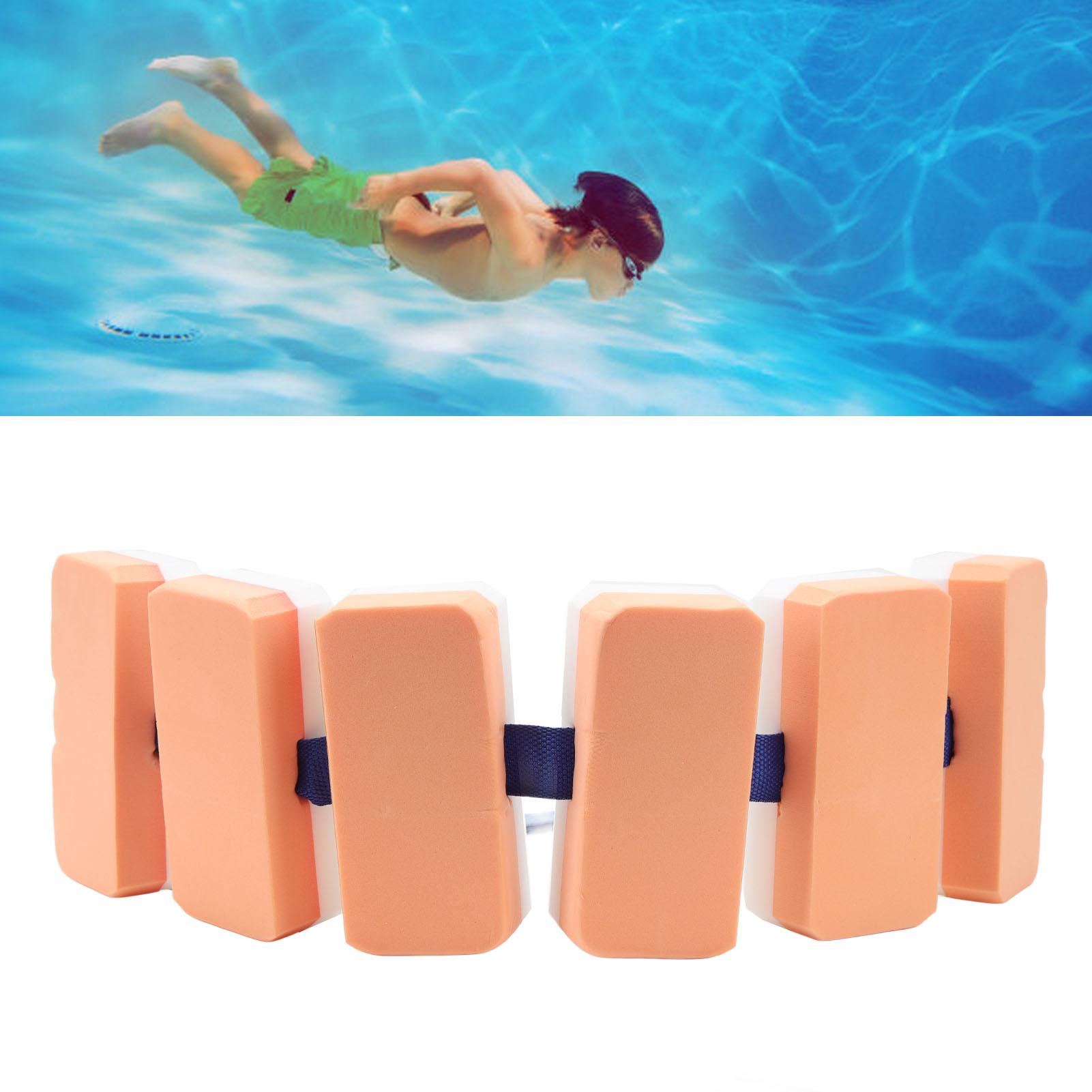 

Пояс для плавания, детские плавучие ремни для бассейна, упражнения для тренировок, регулируемый пояс, оборудование, плавучий пояс с 6 овальными поплавками для детей, взрослых, начинающих