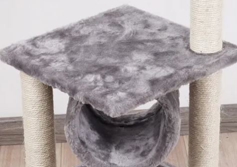 Scratching Post for a Large Cat, Scratching House, Tower, Tunnel, Bed + Toy PetJet