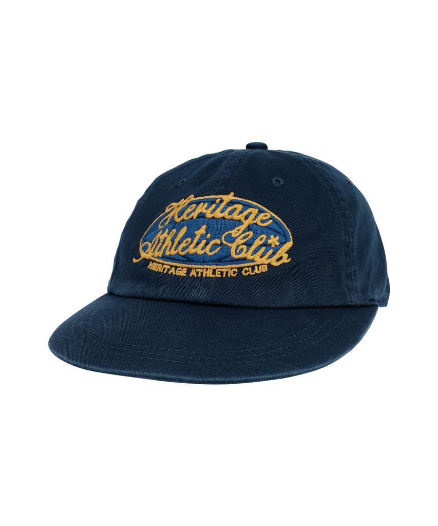 Yunibeoseugameonteu Universe Signed Long Bill Washed Cap_Navy