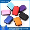 Rectangular EVA Earphone & Data Cable Storage Zipper Bag for Bluetooth Devices