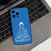 B-Buddha Art Pattern  Phone Case For iPhone 17,16,15,14,13,12,11 Plus,Pro Max,XS,Soft Silicone Black Cover