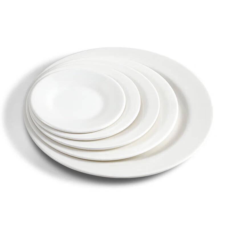 Commercial Melamine Round Flat Plate
