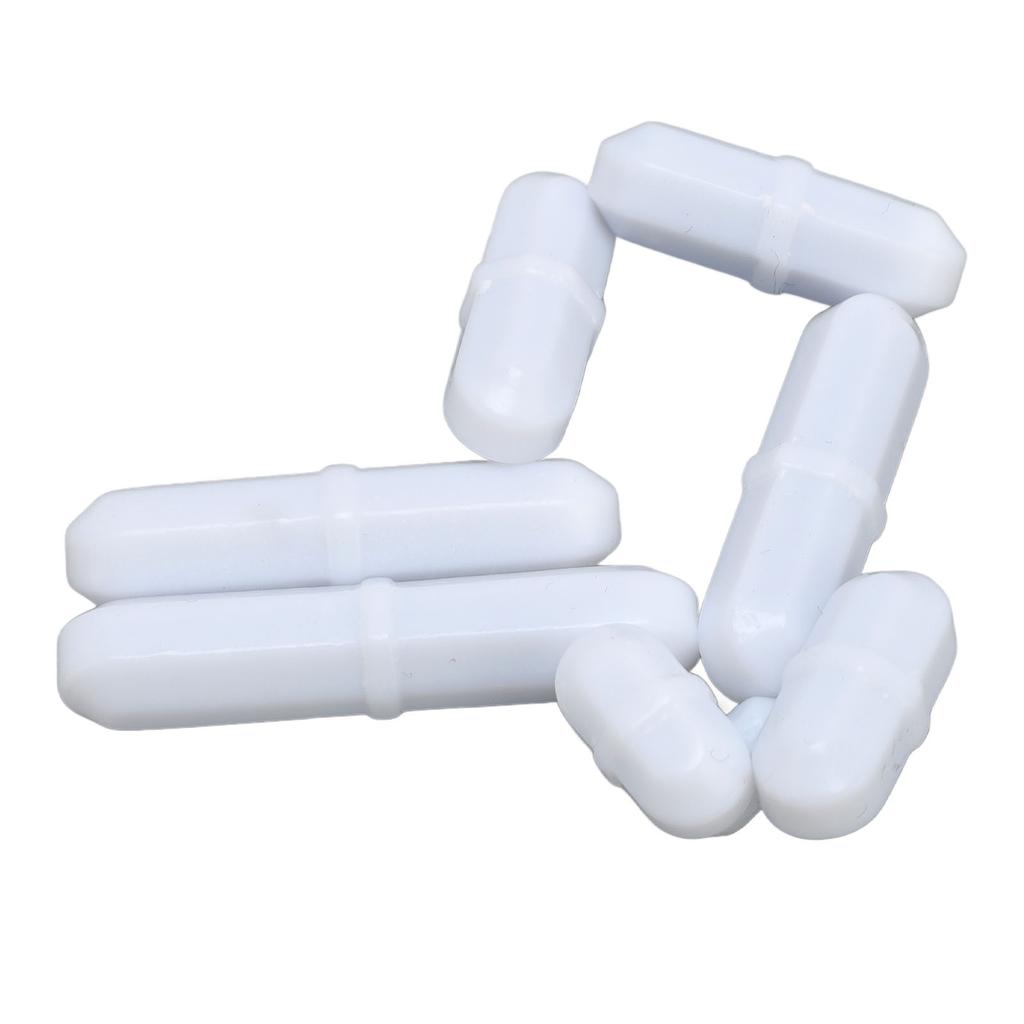 8 Pcs Set Magnetic Stir Bar 10 15 20 25 25 30 35 40mm PTFE Magnetic Stirrer Mixer Stir Rod for Laboratory